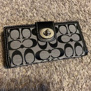 Brand New Black Coach Wallet